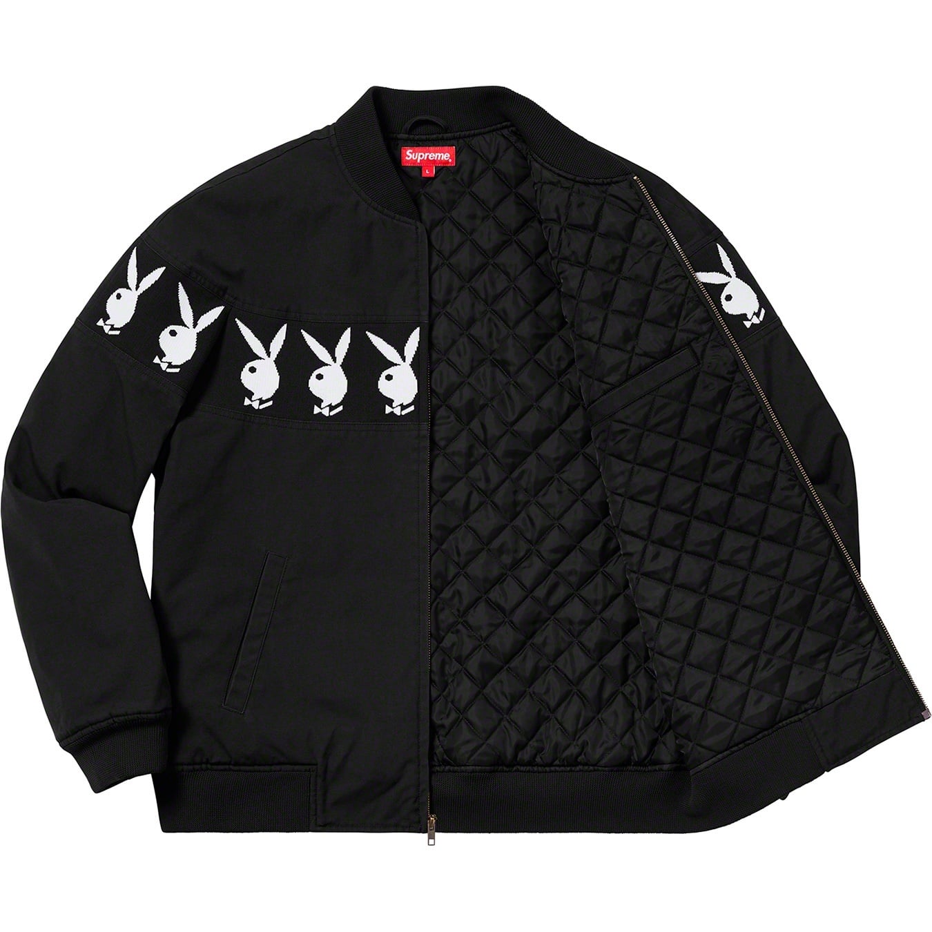Supreme®/Playboy© Crew Jacket view 6